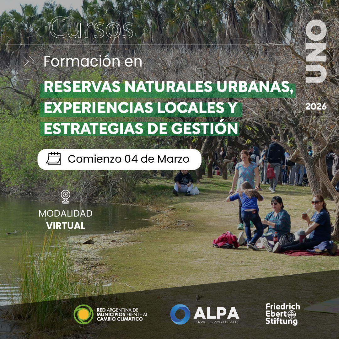 [Formación] Reservas Naturales Urbanas: experiencias locales y estrategias de gestión