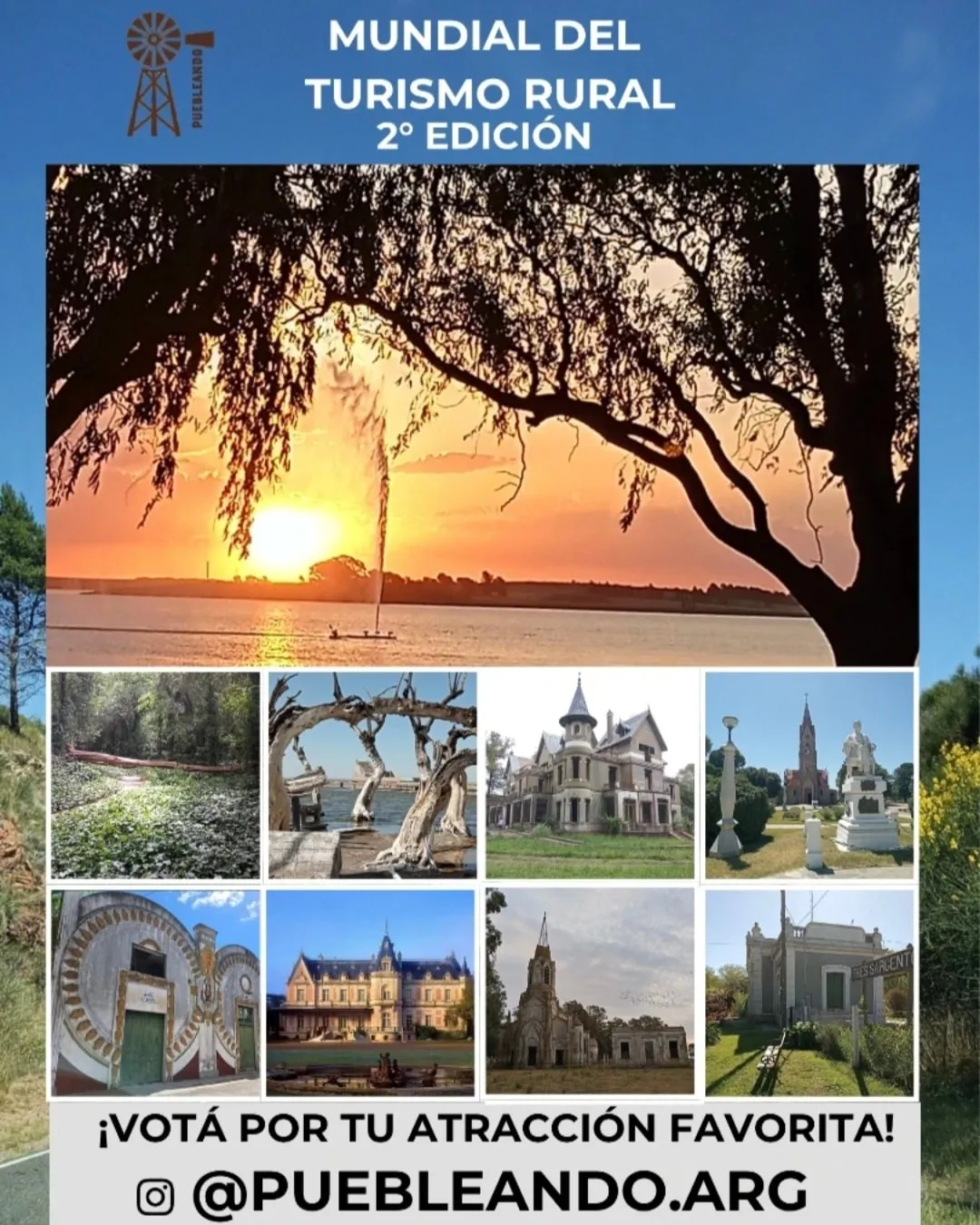 ¡Coronel Pringles compite en el Mundial de Turismo Rural!